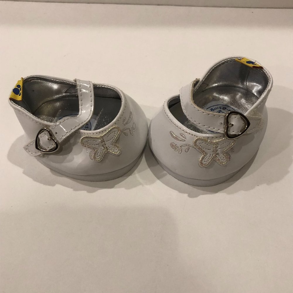 White Build a Bear Ballet Flat Shoes